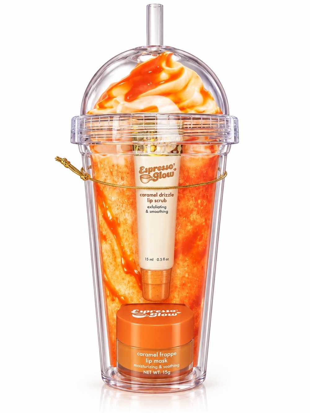 Lip Scrub and Lip Mask Tumbler